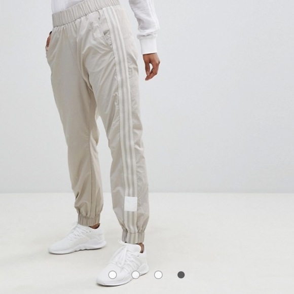 adidas pants beige